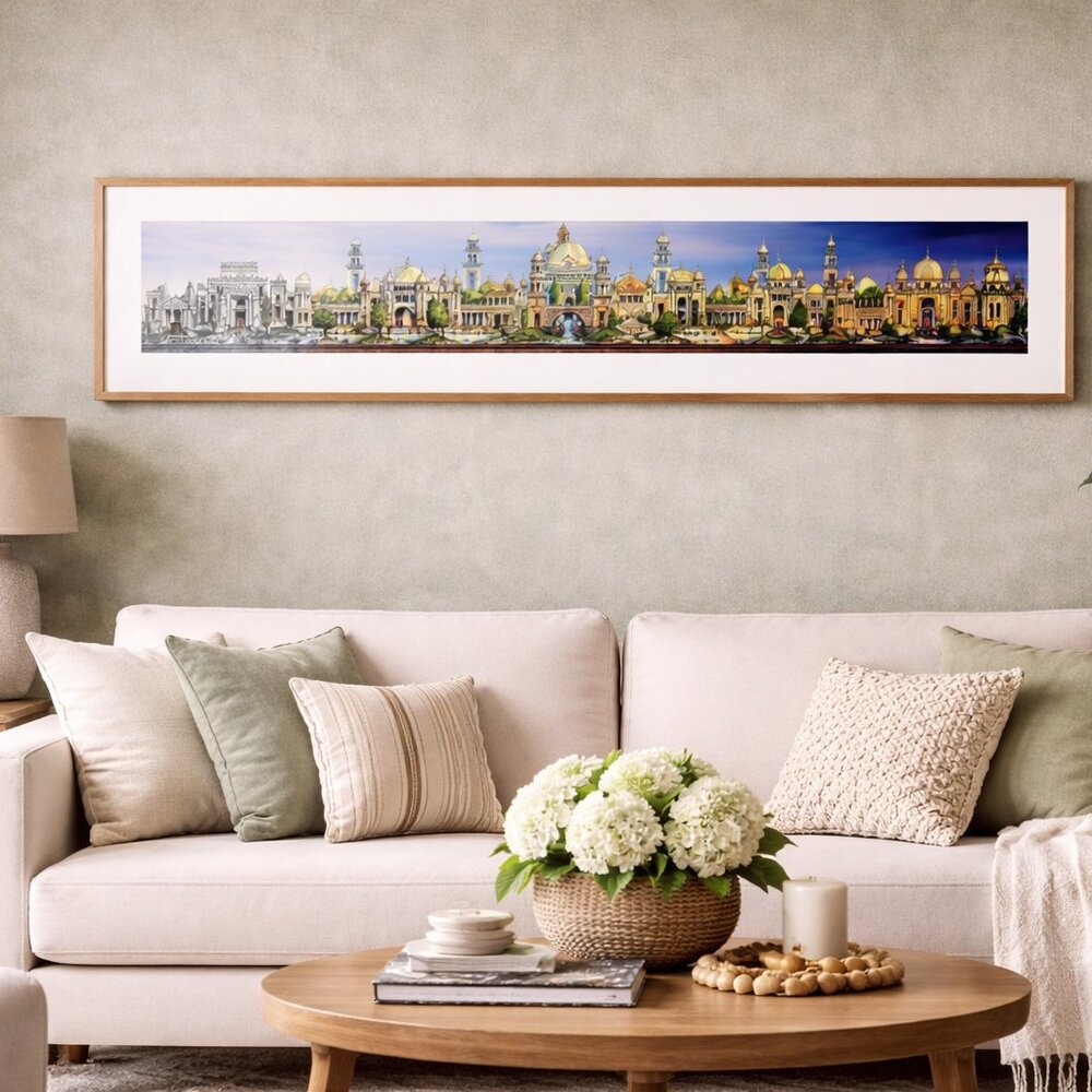 Dreams of the Golden Kingdom – Color Ltd Edition Signed Art Print by Kurt Xu